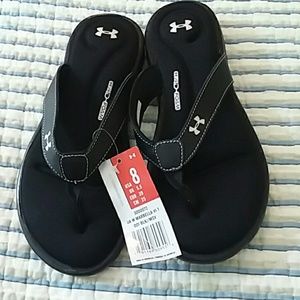 Under Armour flip flops